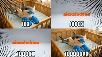 Nickelodeon International Intro And Tralalero Tralala Shark Getting 1000000X Fast