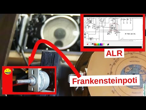 [175] Frankensteinpoti, Schaltplanrätsel gelöst, Autom.Lautstärkeregelung  - Westinghouse WR48 Teil3