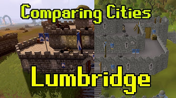 Comparing Lumbridge In OSRS and RS3
