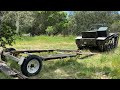 Test Loading Mini Ripsaw onto Custom Mini Lowboy Trailer and Berry Bush Testing!