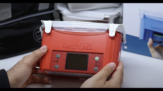 Luncheaze Lite - Cordless, Automatic, Self Heated Electric Lunch Box, For  Jobsites, Travel, Office, Or Students 