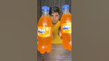 Fanta Colddrink + Fevicol_Hack ✅ | science project class 7th #experiment #diy #fyp #gems #shorts