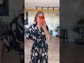 Siyah Vizon Yarasa Kol V Yaka Elbise