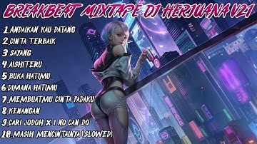 BREAKBEAT MIXTAPE VOLUME 21 | SPESIAL LAGU INDONESIA TERBAIK | DJ HERJUANA REMIX FULL MELODY 2024