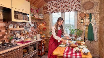 Embracing Simple Living in the Countryside | Finding Cozy in Daily Life: Cooking & Sewing