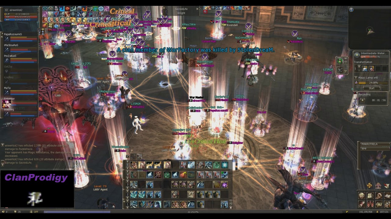 ProdigyClan + FightClub vs WarFactory+Tzg+some randoms