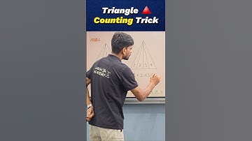 Triangle 🔺️ Counting Trick | Counting Figures | Count Triangle in just 2 Seconds #triangle