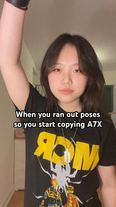 RAN OUT OF POSES? COPY A7X #metal #music #rock #alternative #emo avengedsevenfold #metalcore