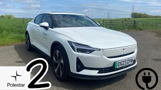 2024 Polestar 2 (single motor long range) Test Drive & Review Polestar 2 My24 Long Range Single Motor In Snow With Pilot Pack Plus Pack And 20 Option Wheels
