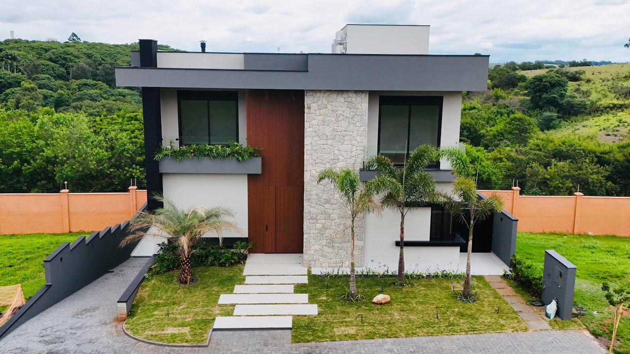 SOBRADO ALTO LUXO COM 6 SUITES NO ALPHAVILLE DOM PEDRO 3 EM CAMPINAS-SP