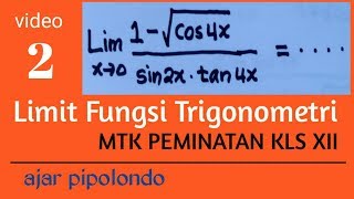 #limitfungsitrigonometri #variasisoallimitmatematika
#matematikaminatkelas12