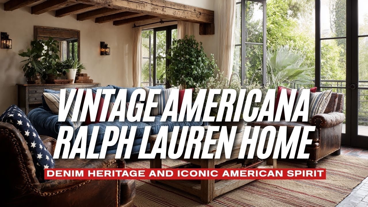 Vintage Americana Ralph Lauren Home with Denim Heritage and Iconic ...