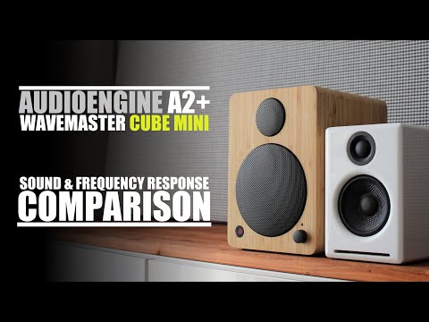 Audioengine A2+  vs  Wavemaster Cube Mini Neo  ||  Sound & Frequency Response