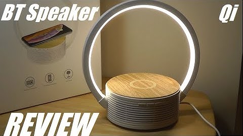 REVIEW: Tekage LED Desk Lamp w. QI Wireless Charger & Bluetooth Speaker!