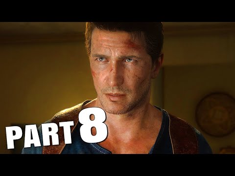 Uncharted 4 A Thief's End Hindi Walkthrough Gameplay Part 8 - Volcano Eruption  (PC)