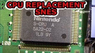 SNES CPU REPLACEMENT