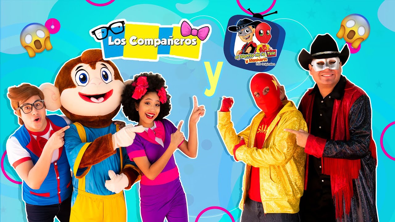 Maskarin se enoja con Los Compañeros | Manito y Maskarin - YouTube