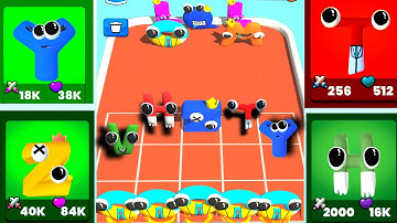 Merge Alphabet Lore Run - New Update ⭐⭐⭐⭐⭐⭐⭐ abcdefghijklmnopqrstuvwxyz Full Gameplay Part 14