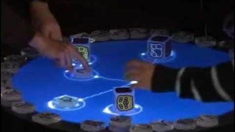 Gunter and Marcos on the Reactable