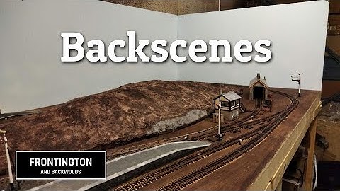 Blue sky backscene from plywood and emulsion paint | Modelling a GWR branch line | Episode 18