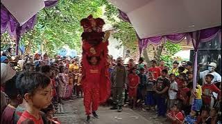 aktrsi Barongsai Burok Kaula Muda Live ds Dukuh Widara menger Tgl 11 september 2021