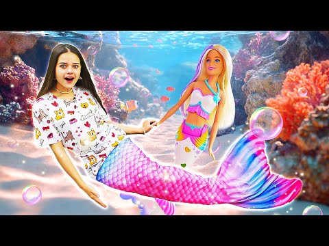 Русалка готовится к свиданию! 🧜♀️💄 Штеффи помогает навести красоту — Куклы в видео для девочек