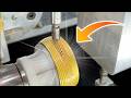 High Technology With Modern Cnc From A Piece Of Gold Into An Impressive Bangle 