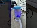 KimPump 1000 GPH Light-Up Pool Filter Pump for Above Ground Pool|Built-in Blue LED Light