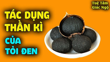 Tác dụng thần kì của tỏi đen mà không phải ai cũng biết đến, cực tốt cho sức khỏe