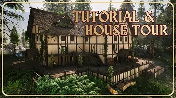 Woodland House Building Tutorial - ARK: Survival Ascended - Valguero