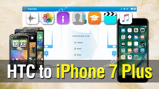 How to Transfer All Data from old HTC Phone to iPhone 7 Plus screenshot 1