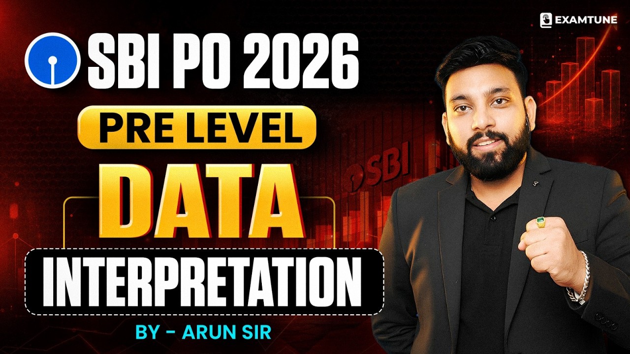 SBI PO 2026 | SBI PO 2026 Pre Level Data Interpretation Questions ...