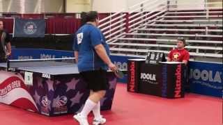 Side Change, Larry Bavly vs. Cam Cooper, 2012 US Open Table Tennis Championships, 07/01 18:44:29