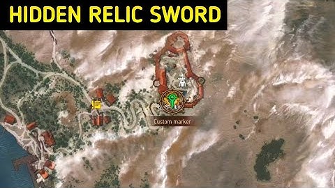 Hidden Relic Sword & Useful Items Behind The Fort In The Skellige Isles - Witcher 3