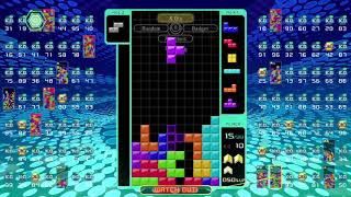 T-Spin Triple in tetris 99 password match