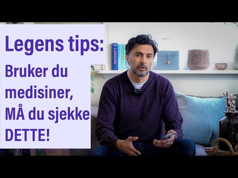 Legens tips: Dette MÅ du gjøre hvis du bruker medisiner