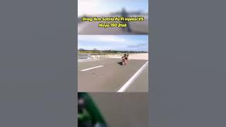 satria fufi vs ninja 2tak 🔥 drag 1000m #satriafu #ninja2tak