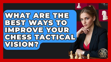 What Are The Best Ways To Improve Your Chess Tactical Vision? - The Chess Codex