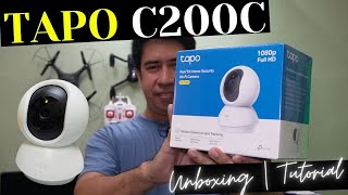 TAPO C200C  INDOOR CAMERA  Unboxing | Tutorial ( Filipino/Tagalog ) screenshot 5