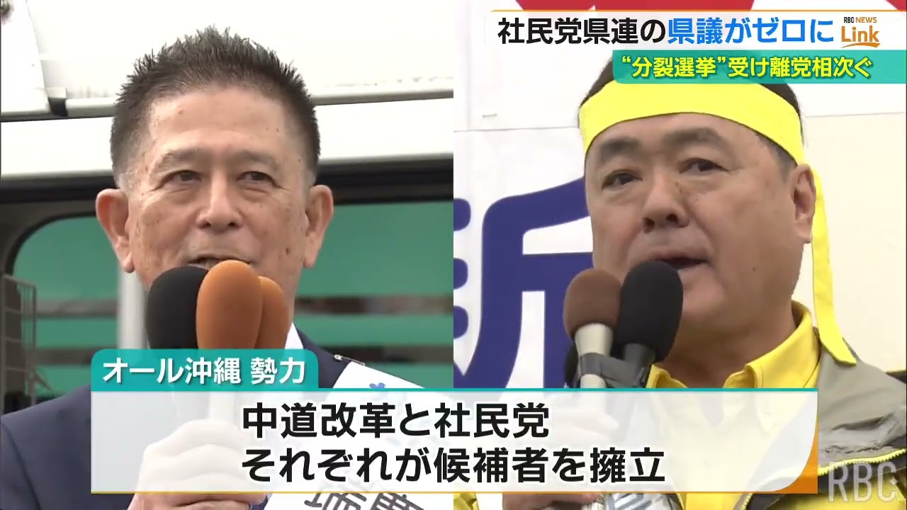 Social Democratic Party Okinawa Prefectural Chapter's number of