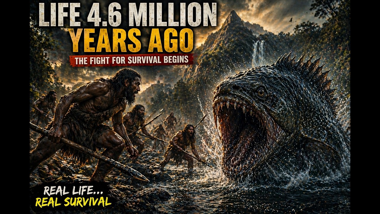 Life 4.6 Million Years Ago | Did Early Humans Catch a Giant Fish to ...