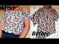 DIY OFF THE SHOULDER TOP | From a shirt into off the shoulder top