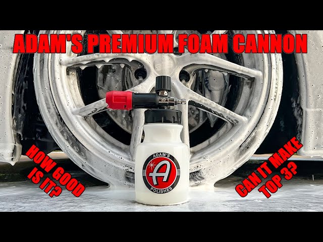 Adam's Premium Foam Cannon | Top 3? | Review & Testing - YouTube