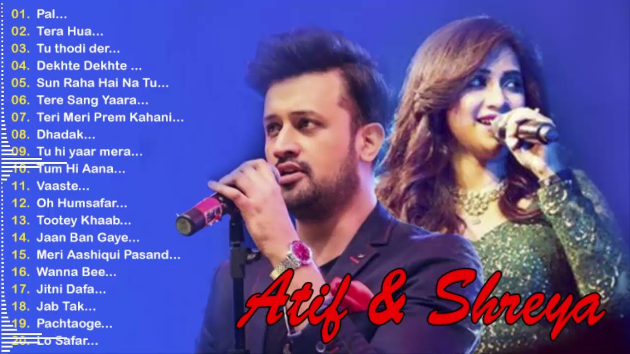 Romantic Songs Atif Aslam & Shreya Ghoshal Mashup | Top Bollywood ROmantic  Love SOngs 2022 🌹 - YouTube