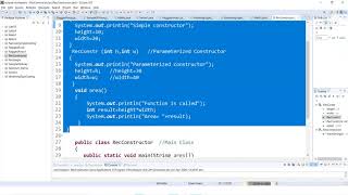 Constructors and Constructor Overloading--Module-3 | 3.4 | 18CS45-OOC