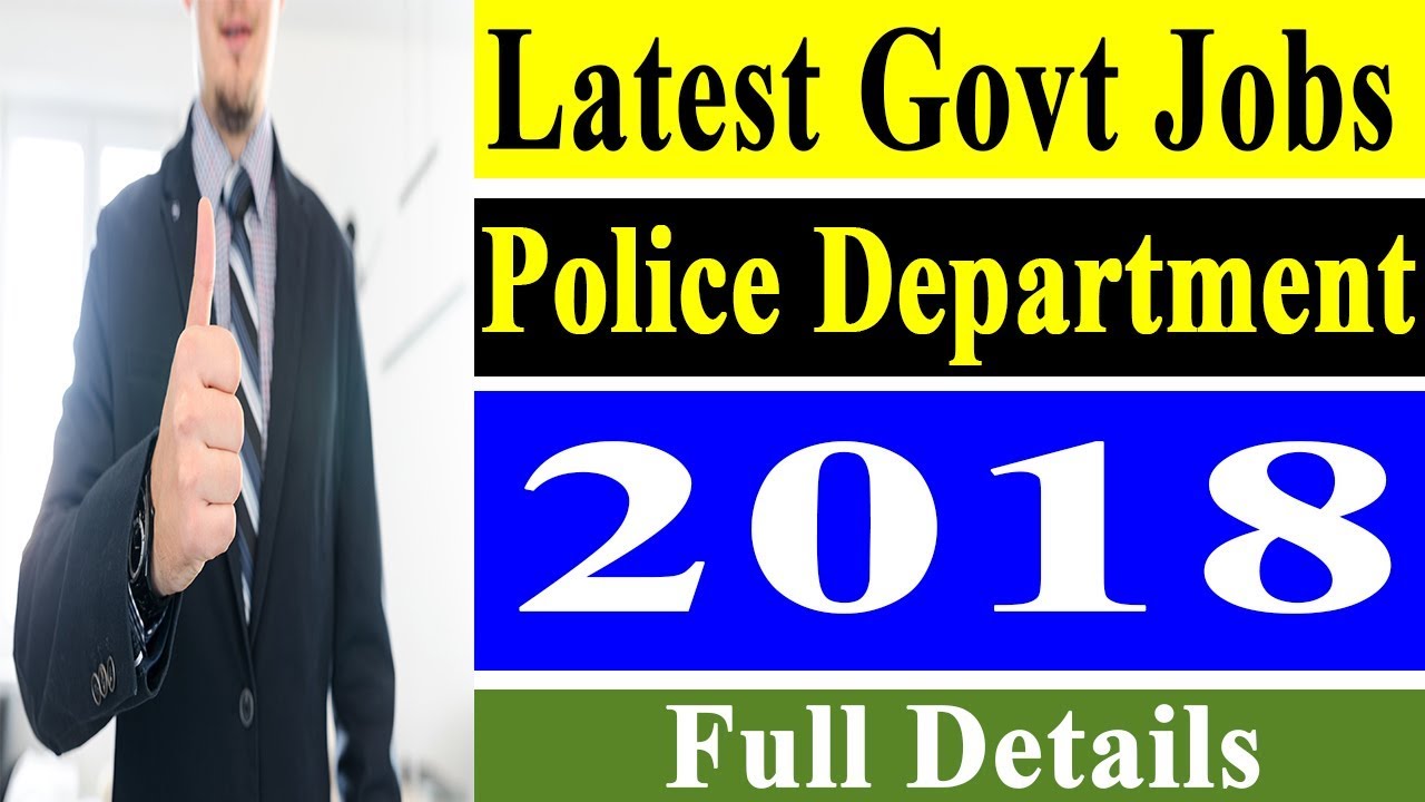 Sindh Police jobs - Latest jobs in Sindh Police jobs 2018 - Govt Jobs Finder
