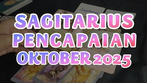 PENCAPAIAN SAGITARIUS OKTOBER 2025♐PESAN SEMESTA CINTA KARIR KEUANGAN.RAMALAN ZODIAK BULAN INI#tarot