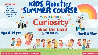 Enroll for summer courses on robotics and coding!!!