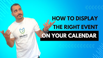 How to Show the Right Event on Your Calendar? - Modern Events Calendar