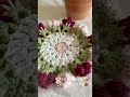お花の可愛いの 誕生😍💐 #かぎ編み #かぎ針 #かぎ針編み #お花のコースター #flower #crochet #crocheting